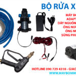 bo rua xe mini 12v dung sung phun ap luc