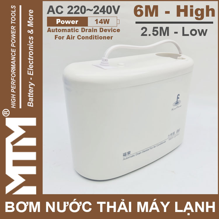 May Bom Nuoc Thai May Lanh 220V 14W 2m5 6M Kingpump Cao Cap May Bom Nuoc Thai May Lanh 220V 14W 2m5 6M Kingpump Cao Cap