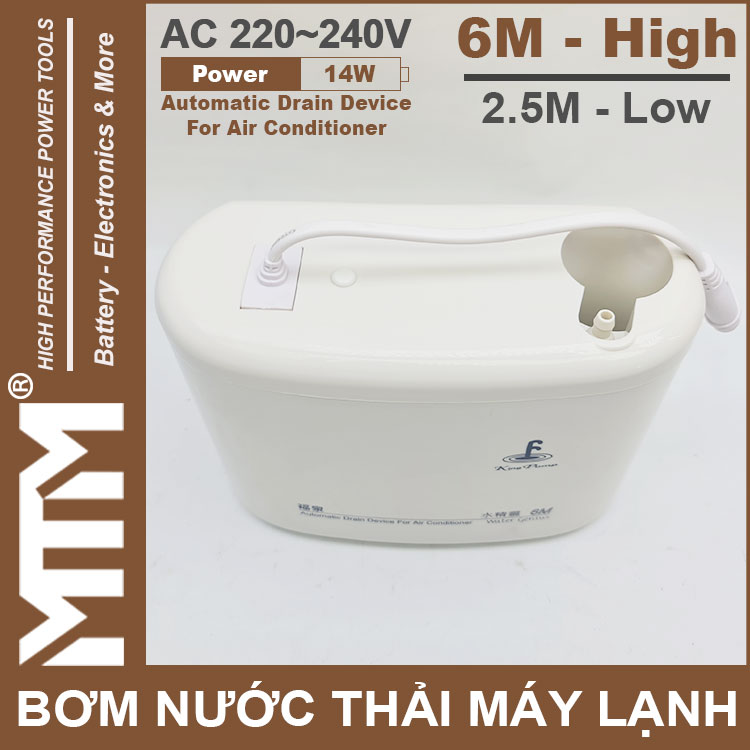 Ban May Bom Nuoc Thai May Lanh 220V 14W 2m5 6M Kingpump Ban May Bom Nuoc Thai May Lanh 220V 14W 2m5 6M Kingpump