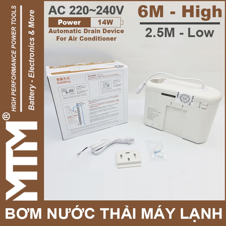 Phan Phoi May Bom Nuoc Thai May Lanh 220V 14W 2m5 6M Kingpump Phan Phoi May Bom Nuoc Thai May Lanh 220V 14W 2m5 6M Kingpump