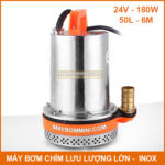 May Bom Chim 24v 180w 50l