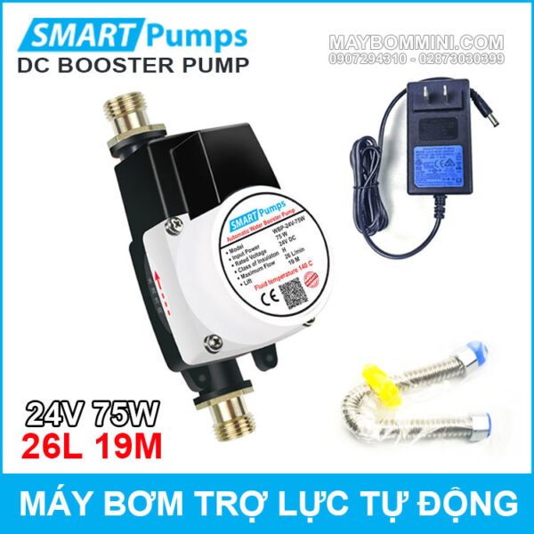 May Bom Tro Luc Nuoc Tu Dong 24v 75w 26l Smartpumps Chinh Hang Tiki May Bom Tro Luc Nuoc Tu Dong 24v 75w 26l Smartpumps Chinh Hang Tiki