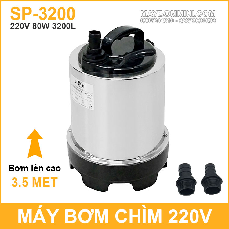 May Bom Chim Inox 220v 80W 3200L SP 3200 Yamano May Bom Chim Inox 220v 80W 3200L SP 3200 Yamano