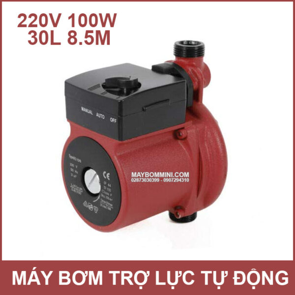 May Bom Tro Luc Nuoc Tu Dong 220v 100w 30l May Bom Tro Luc Nuoc Tu Dong 220v 100w 30l