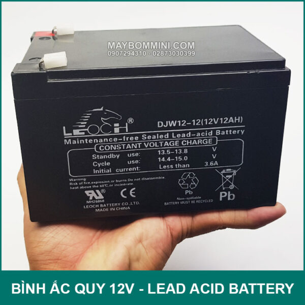 Cung Cap Ban Binh Ac Quy Kho LEOCH 12V Cung Cap Ban Binh Ac Quy Kho LEOCH 12V