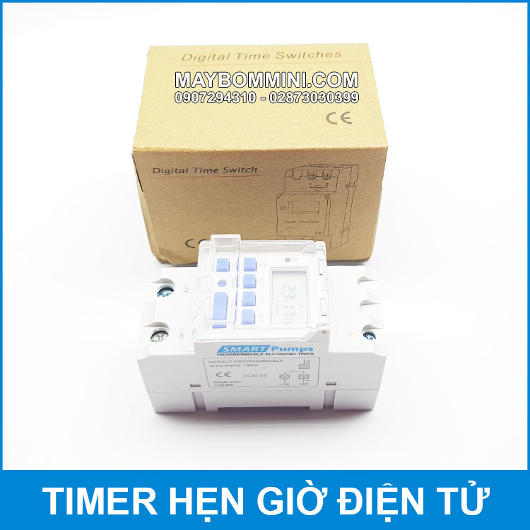 Ban Timer Hen Gio Dien Tu 220v