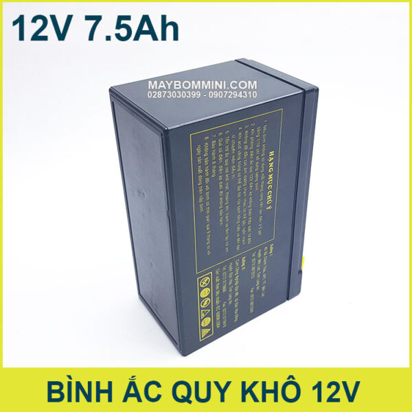 Ban Binh Ac Quy 12v Gia Re 7500mah Globe Ban Binh Ac Quy 12v Gia Re 7500mah Globe