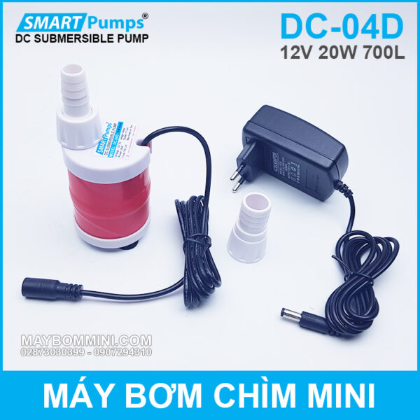 Bom Chim Mini 12v DC 04D Kem Nguon Bom Chim Mini 12v DC 04D Kem Nguon