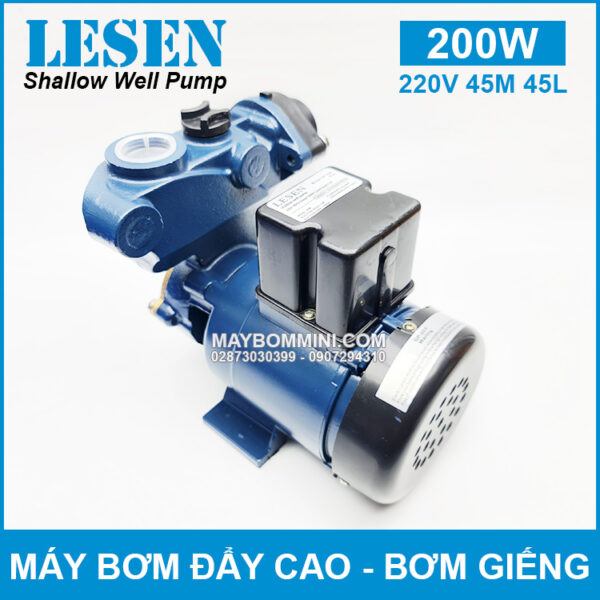 Bom Nuoc Gieng Cao Cap Chinh Hang LESEN 200W
