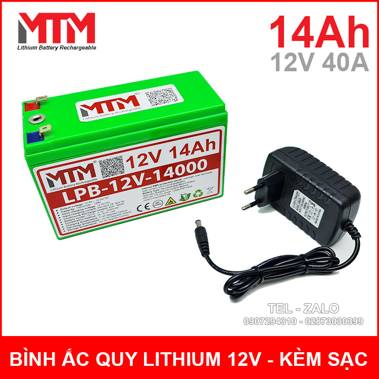 Ac Quy Pin 12v 14ah Kem Sac Ac Quy Pin 12v 14ah Kem Sac