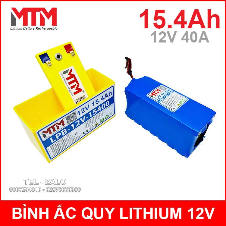 Ac Quy Pin 12v 15400mah Gia Re