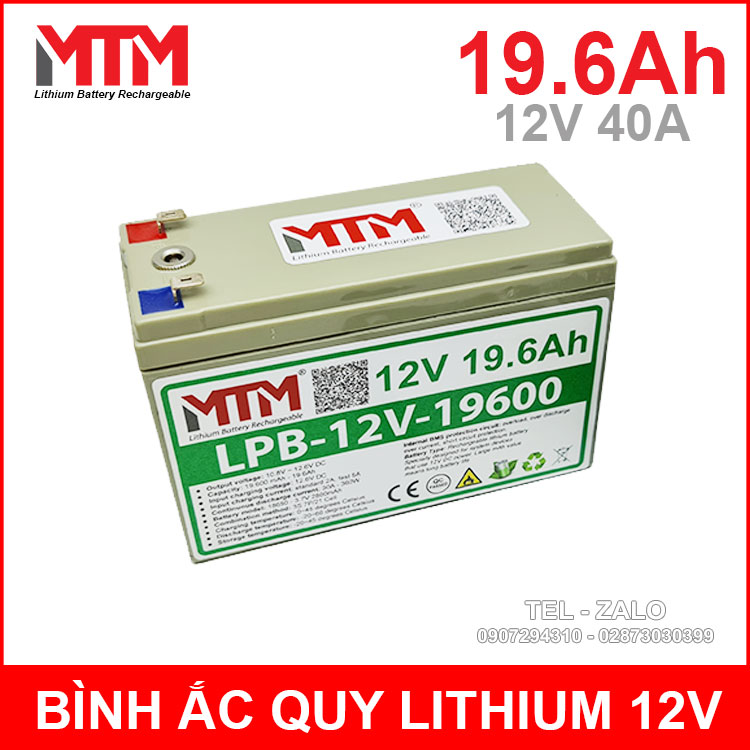 Binh Ac Quy Pin 12v 19600mah Gia Tot Binh Ac Quy Pin 12v 19600mah Gia Tot