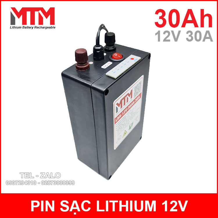Pin Sac Du Phong 12v 30ah Gia Re Chinh Hang