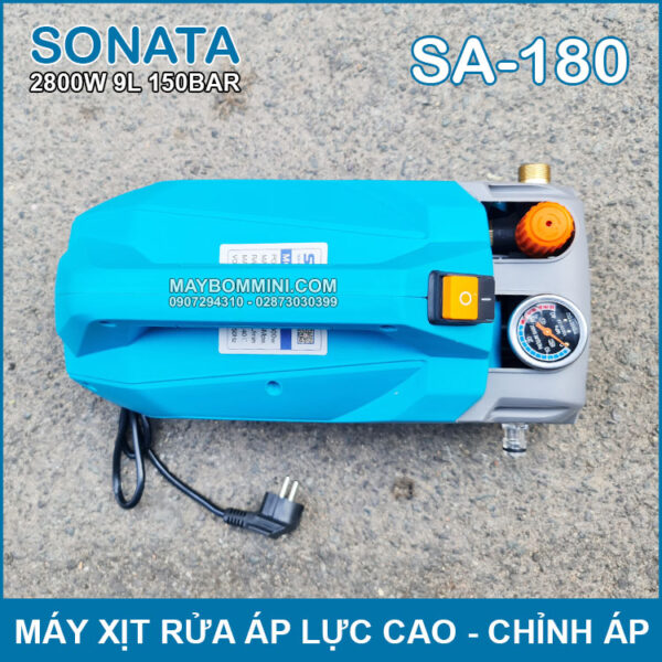 May Xit Rua Ap Luc Cao 220V 2800W 9L 150bar Ssonata SA 180 Gia Re May Xit Rua Ap Luc Cao 220V 2800W 9L 150bar Ssonata SA 180 Gia Re