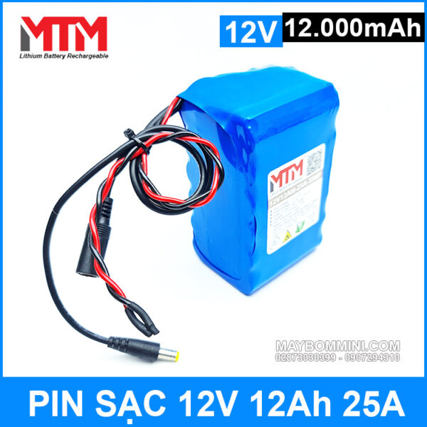 Chuyen Cac Loai Pin 12v 12000mah 25A Cao Cap Chuyen Cac Loai Pin 12v 12000mah 25A Cao Cap