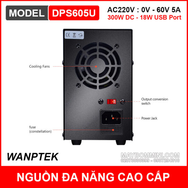 Mat Phia Sau Nguon Da Nang Wanptek Mat Phia Sau Nguon Da Nang Wanptek