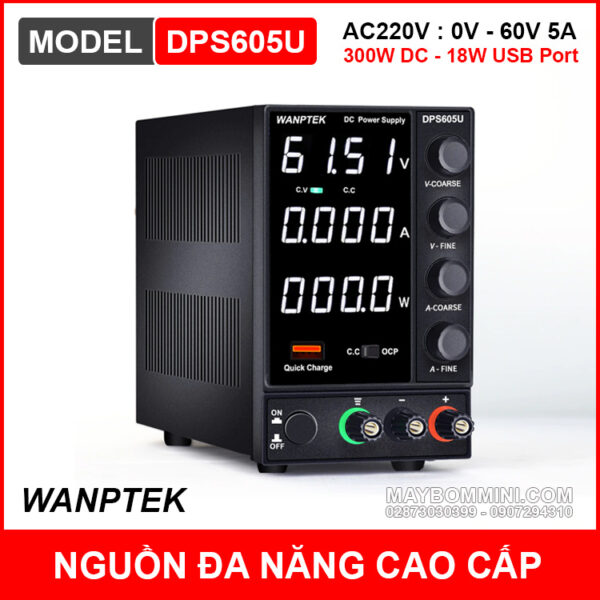 Phan Phoi Nguon Da Nang Wanptek DPS605U Gia Re Phan Phoi Nguon Da Nang Wanptek DPS605U Gia Re