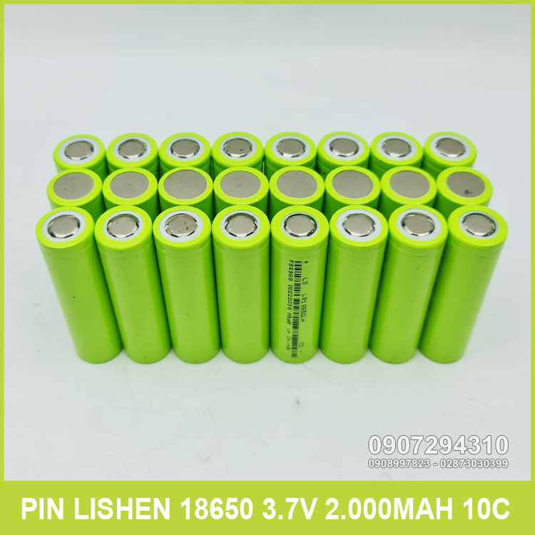 Ban Pin Lishen 2000mah 10c Cao Cap Ban Pin Lishen 2000mah 10c Cao Cap