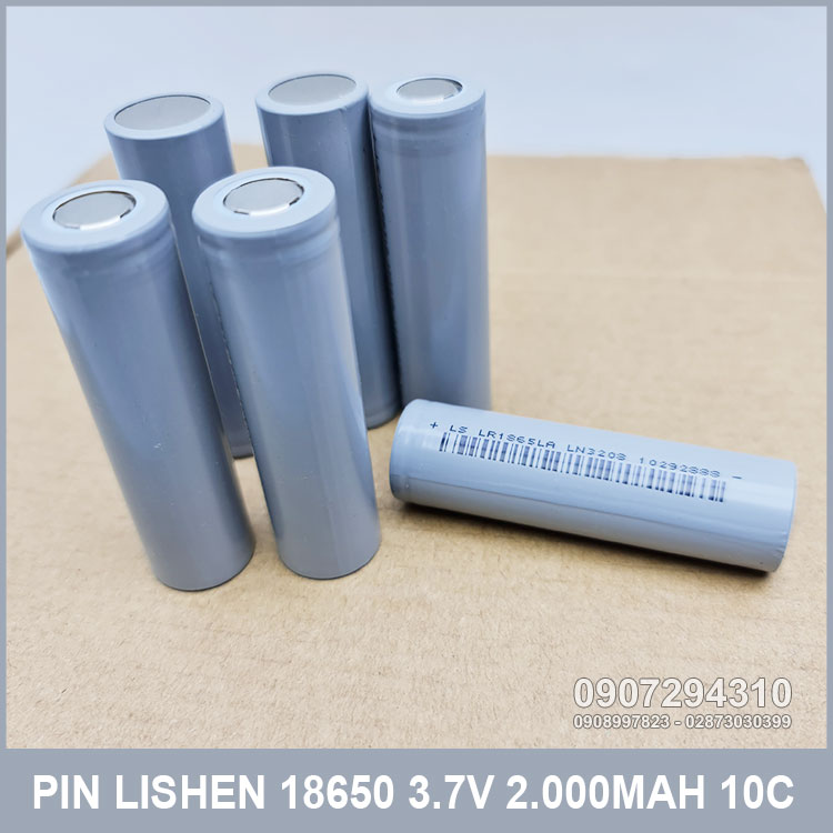 Ban Pin Lishen Chinh Hang 2000mah 10c Ban Pin Lishen Chinh Hang 2000mah 10c