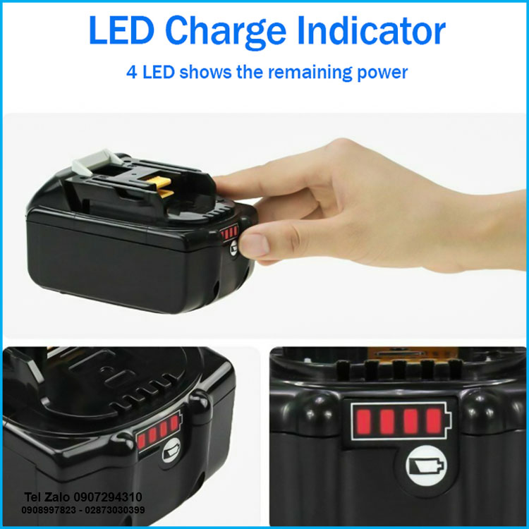 Led Bao Pin Makita 18v Led Bao Pin Makita 18v