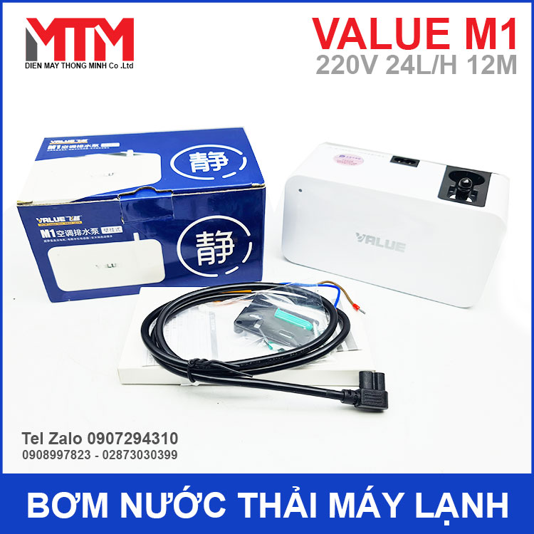 Bom Nuoc Thai May Lanh Tu Dong 24L 12M Value M1 Bom Nuoc Thai May Lanh Tu Dong 24L 12M Value M1