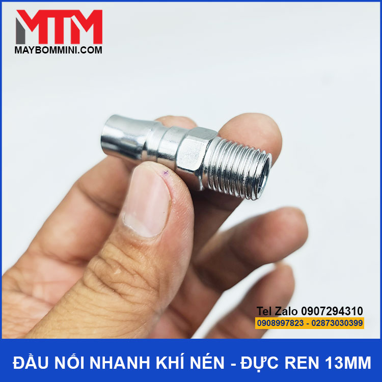 Dau Noi Khi Nen Duc Ren Ngoai 13mm Gia Re Dau Noi Khi Nen Duc Ren Ngoai 13mm Gia Re