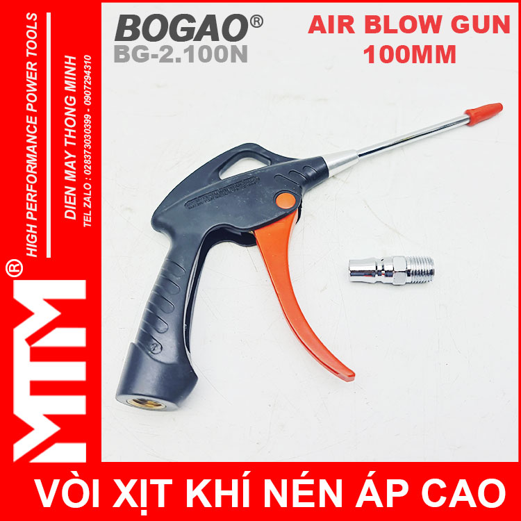 Voi Xit Khi Nen Cap Cao Bogao BG 2100N Chinh Hang