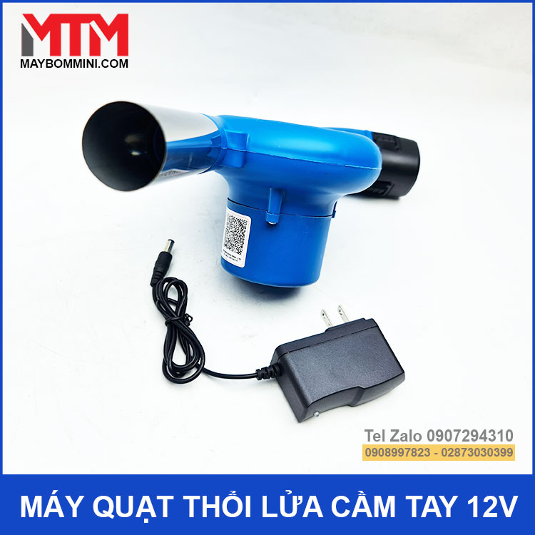 Ban May Thoi Lua Cam Tay Chinh Hang 12v