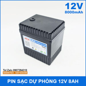 Ban Pin 12v 8ah Sac Du Phong