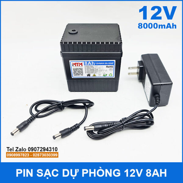 Bo Pin 12v 8ah Kem Sac Bo Pin 12v 8ah Kem Sac