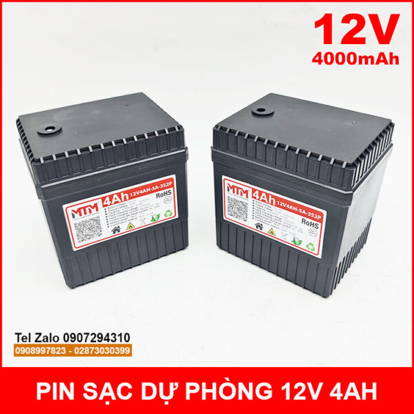 Box Pin Du Phong 12v 4000mah Box Pin Du Phong 12v 4000mah
