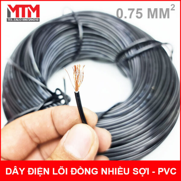 Loi Day Dien Nhieu Soi 075mm Loi Day Dien Nhieu Soi 075mm