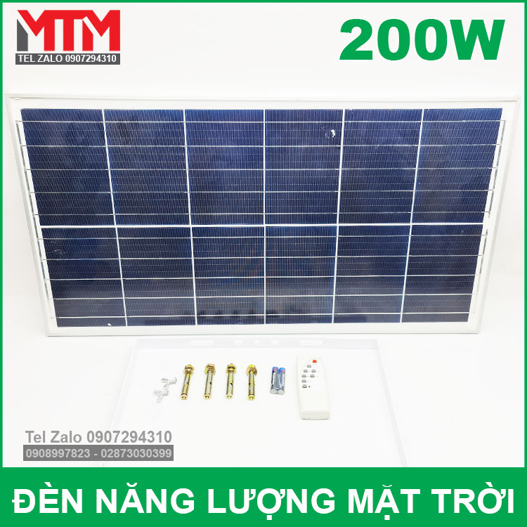 Tam Pin Den Nang Luong Mat Troi 200w