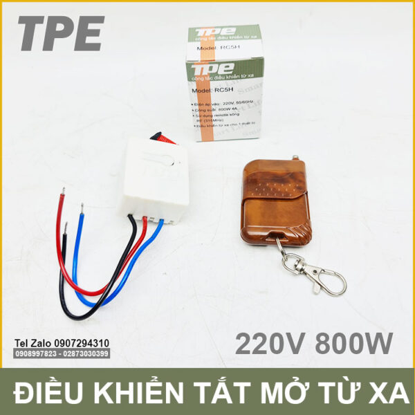 Bo Dieu Khien Tat Mo Thiet Bi Tu Xa 800W Bo Dieu Khien Tat Mo Thiet Bi Tu Xa 800W