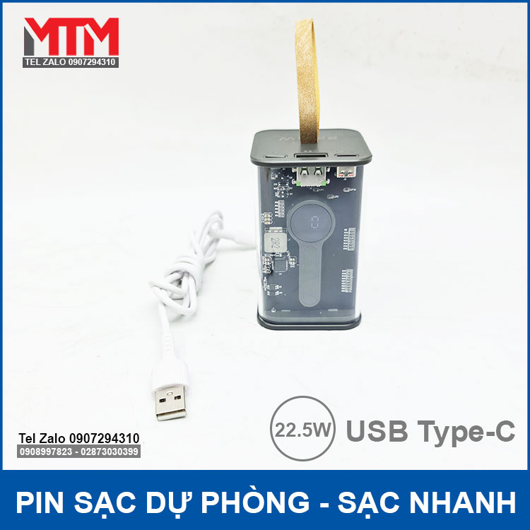 Pin Sac Du Phong 4 Cell 16000mah Sac Nhanh QC PD Cao Cap Pin Sac Du Phong 4 Cell 16000mah Sac Nhanh QC PD Cao Cap
