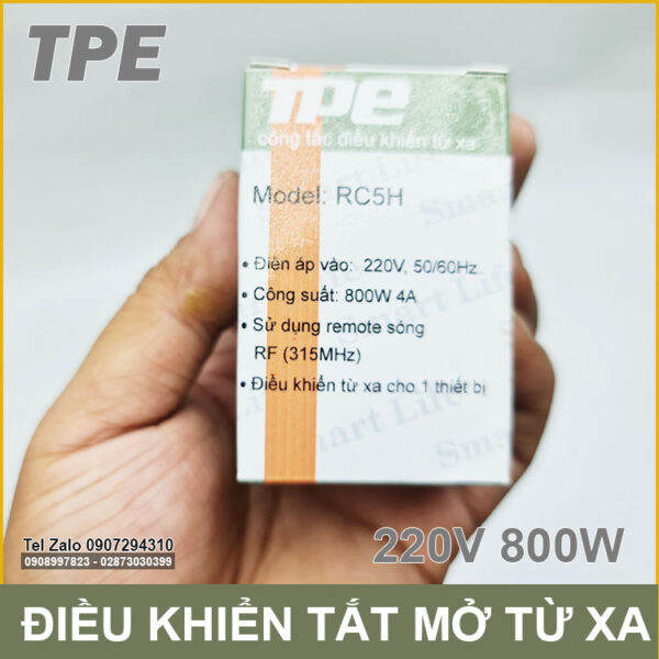 TPE Cong Tac Dieu Khien Tu Xa TPE Cong Tac Dieu Khien Tu Xa
