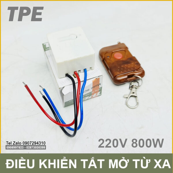 Cong Tac Dien Tu Xa 800w TPE RC5H Cong Tac Dien Tu Xa 800w TPE RC5H