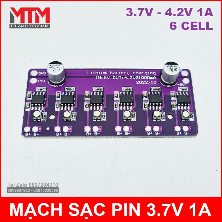 Mach Sac Pin 16850 6 Cell 1A Mach Sac Pin 16850 6 Cell 1A