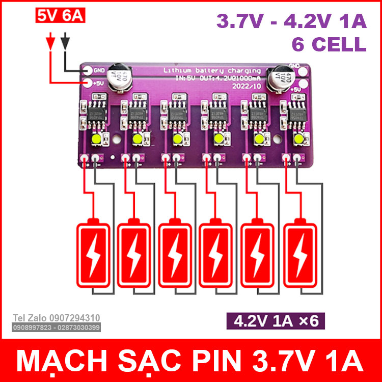 Mach Sac Pin 18650 Mach Sac Pin 18650