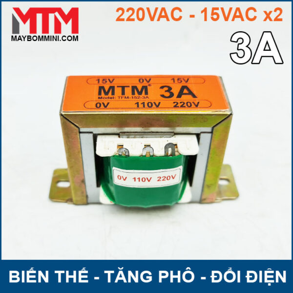 Bien The Bien Ap Tang Pho Doi Dien AC 220V Ra 15V 3A Bien The Bien Ap Tang Pho Doi Dien AC 220V Ra 15V 3A