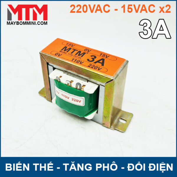 Bien The Bien Ap Tang Pho Doi Dien AC 220V Ra 15V 3A Chinh Hang Bien The Bien Ap Tang Pho Doi Dien AC 220V Ra 15V 3A Chinh Hang