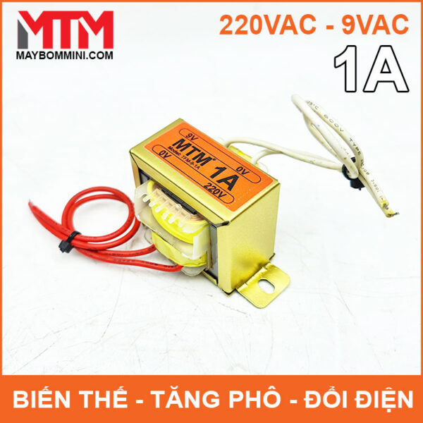 Bien The Bien Ap Tang Pho Doi Dien AC 220V Ra 9V 1A Chinh Hang Bien The Bien Ap Tang Pho Doi Dien AC 220V Ra 9V 1A Chinh Hang