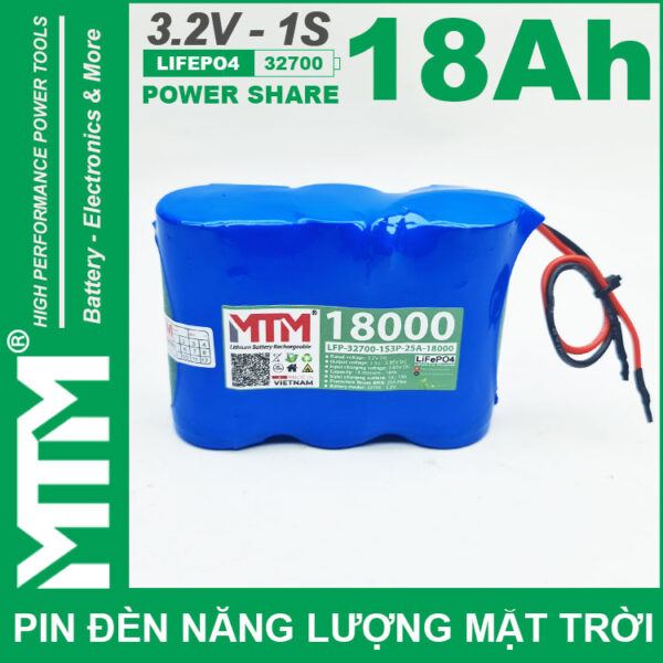 Pin Den Nang Luong Mat Troi 3v2 18Ah 18000mAh Cell Pin Sat Lifepo4 32700 Pin Den Nang Luong Mat Troi 3v2 18Ah 18000mAh Cell Pin Sat Lifepo4 32700