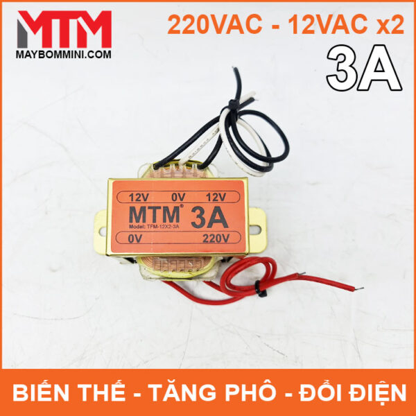 Bien The Doi Nguon 12v 3a