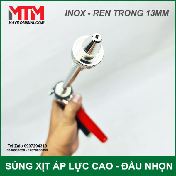 Dau Nhon Bec Xit Sung Ap Luc Cao Inox QM Dau Nhon Bec Xit Sung Ap Luc Cao Inox QM