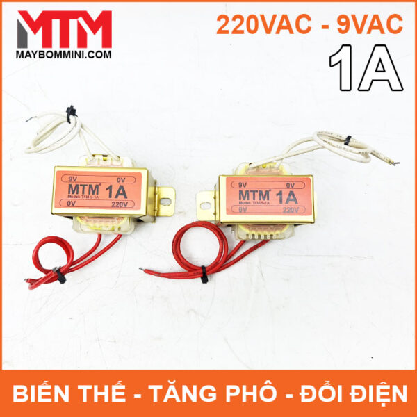 Nguon Bien Ap 220v 9v 1A Nguon Bien Ap 220v 9v 1A