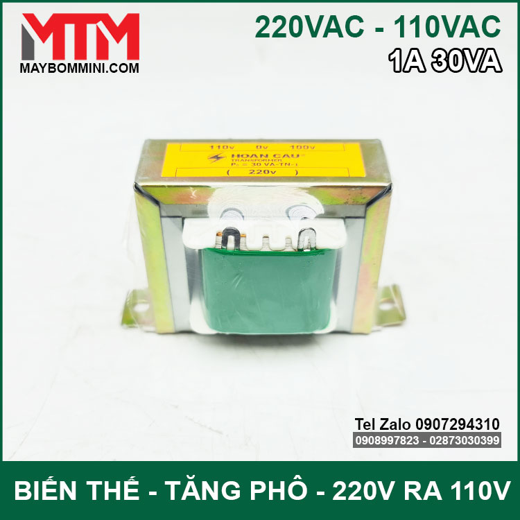 Nguon Doi Dien 220 Ra 110 1A 30VA Nguon Doi Dien 220 Ra 110 1A 30VA