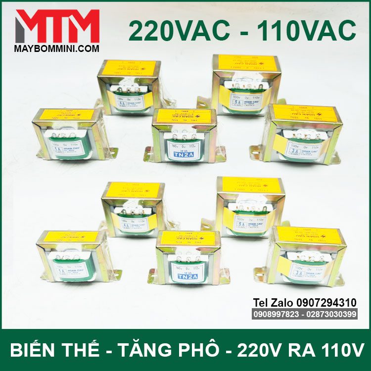 Phan Phoi Cac Loai Bien The Doi Dien 220v 110V Phan Phoi Cac Loai Bien The Doi Dien 220v 110V