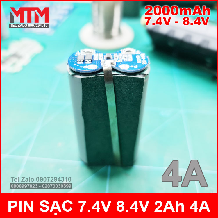 Pin Lithium 2s 7v 8v