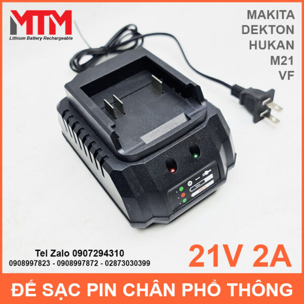 Sac Pin Dekton M21 21V 2A Sac Pin Dekton M21 21V 2A